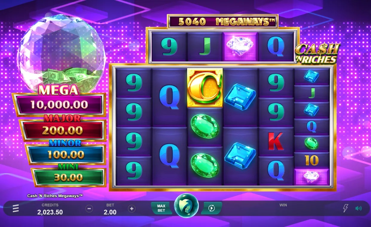 Cash 'N Riches Megaways Slot